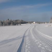 DES KM DE PISTES DE FOND DEVANT LA MAISON 